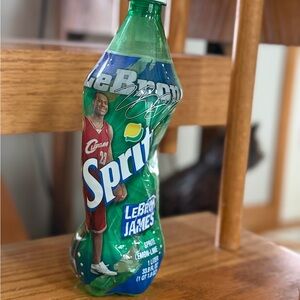 LeBron James 2003 Rookie Year Collectible Sprite Bottle Promotion NEW Sealed